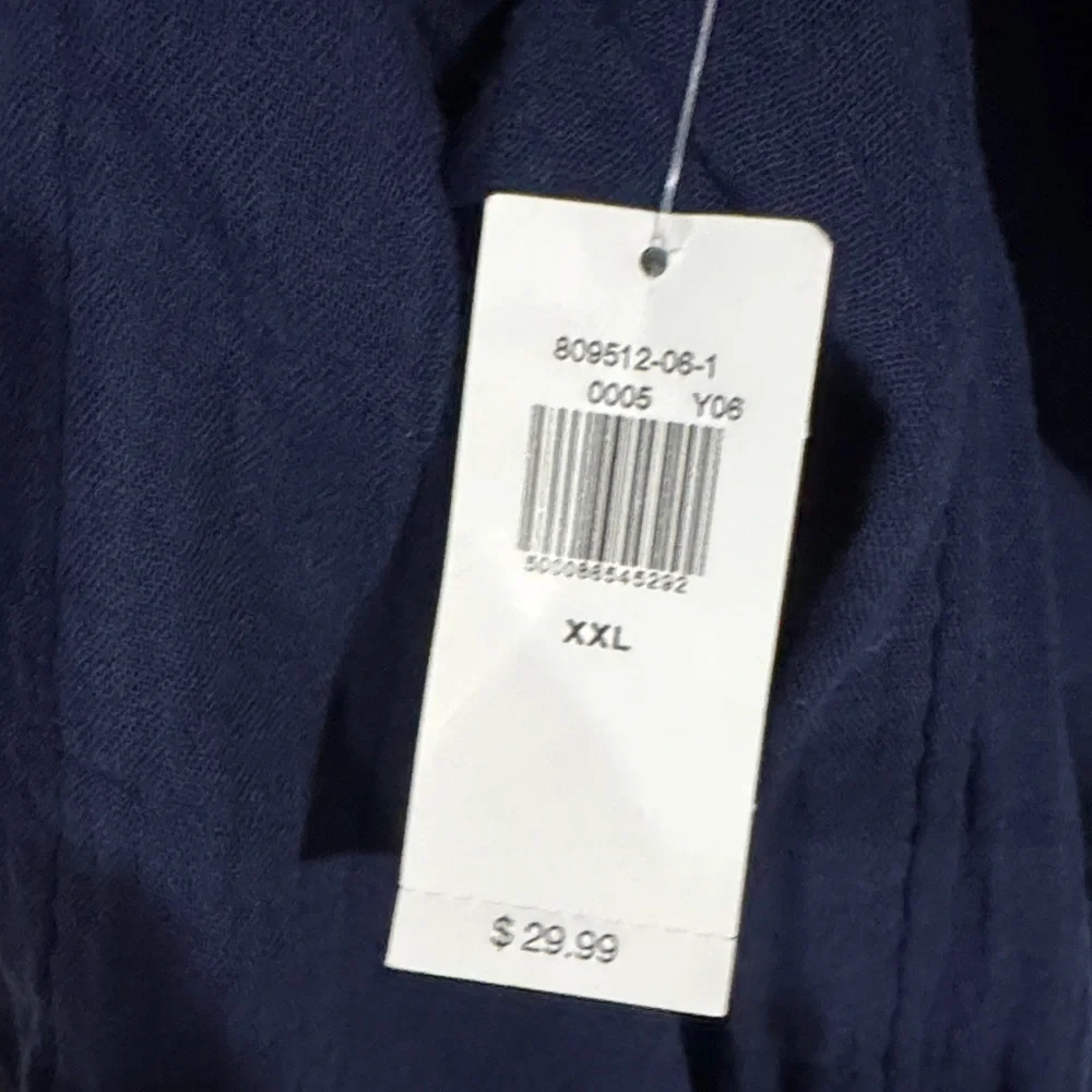 NWT Old Navy Shirred Double-Weave Blouse - Picture 5 of 6